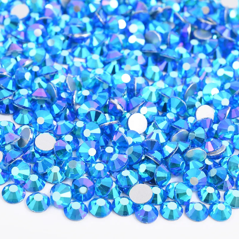 Blue Zircon AB Rhinestones