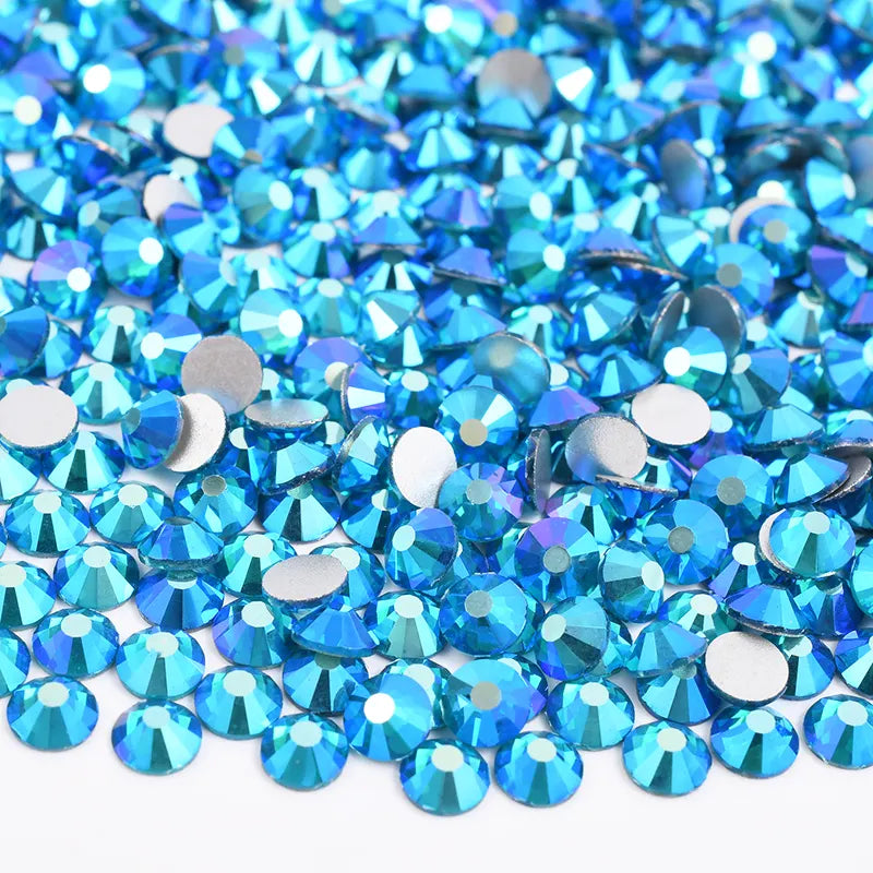 Capri Blue AB Rhinestones