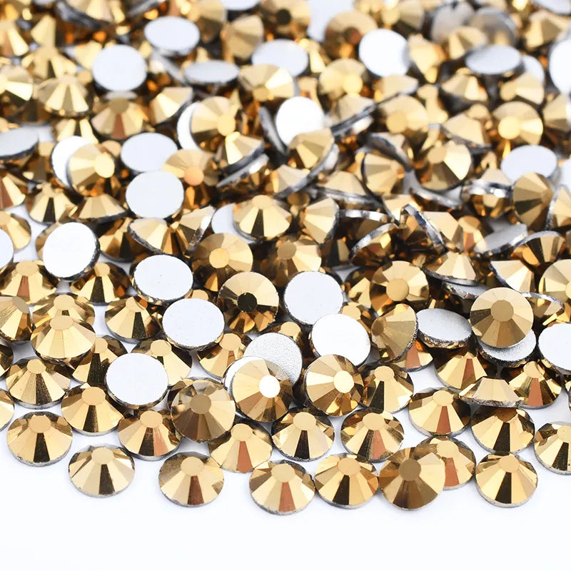 Gold Rhinestones