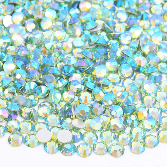 Light Emerald AB Rhinestones