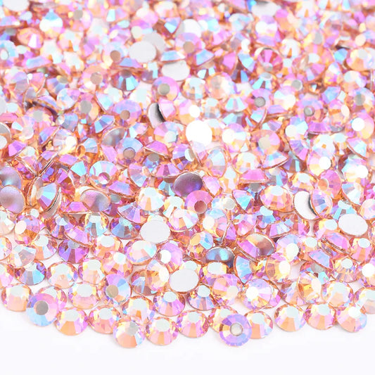 Light Peach AB Rhinestones