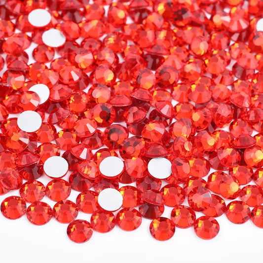 Light Siam Rhinestones