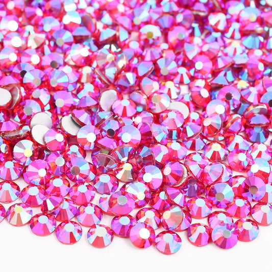 Light Siam AB Rhinestones